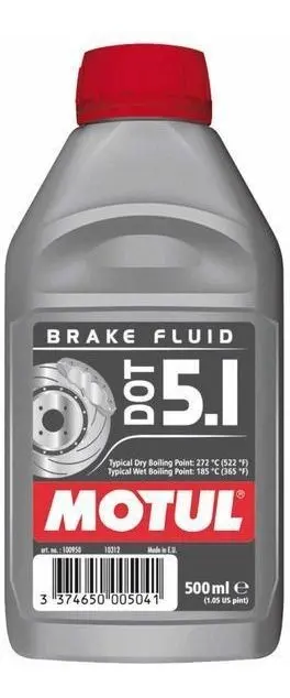 DOT 5.1 BRAKE FLUID 500ML