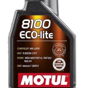 Óleo Motul 8100 Eco-lite 0W20 – 1 Litro