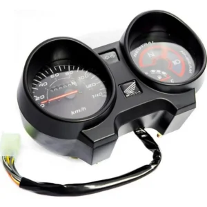 FAROL COMPLETO - TITAN 150 04/08/FAN 150 10/13 (ARO PT) ***PRODUTO EM PROMOCAO***