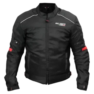JAQUETA GP TECH VENT PRETA-VERMELHA GG