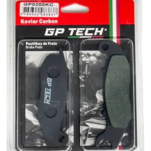 PASTILHA FREIO GP TECH 0200KC (D) XTZ 150 CROSSER / TENERE 250 2016- / PCX 150 ABS 2019