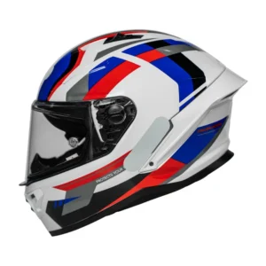 CAPACETE GP TECH PILOT MOTION VERMELHO-AZUL