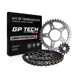 KIT TRANSMISSAO RELACAO GP TECH FAZER 250 2018- C/ RETENTOR