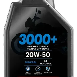 Óleo Motul 3000+ 20W50 4T Mineral Premium – 1 Litro
